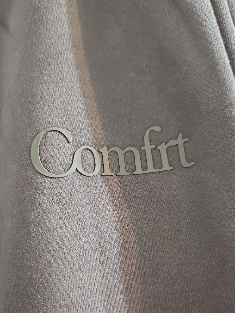 Women's Comfrt Gray Sweatpants - Picture 2 of 4